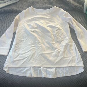 Women’s Lululemon Off White Long Sleeve Top